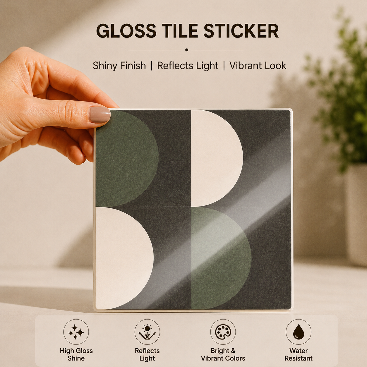 Nordic Abstract Wall & Floor Tile Sticker