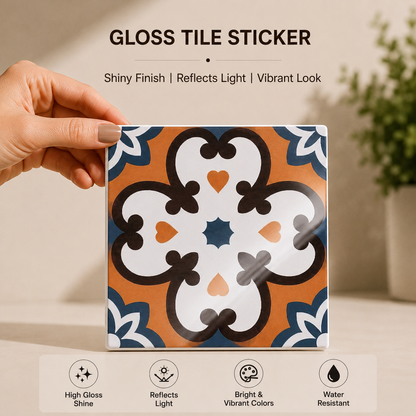 Moroccan Heritage Wall & Floor Tile Sticker