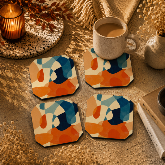Mod Honeycomb Coasters Pack of 4