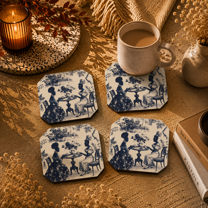 French Countryside Coasters Pack of 4