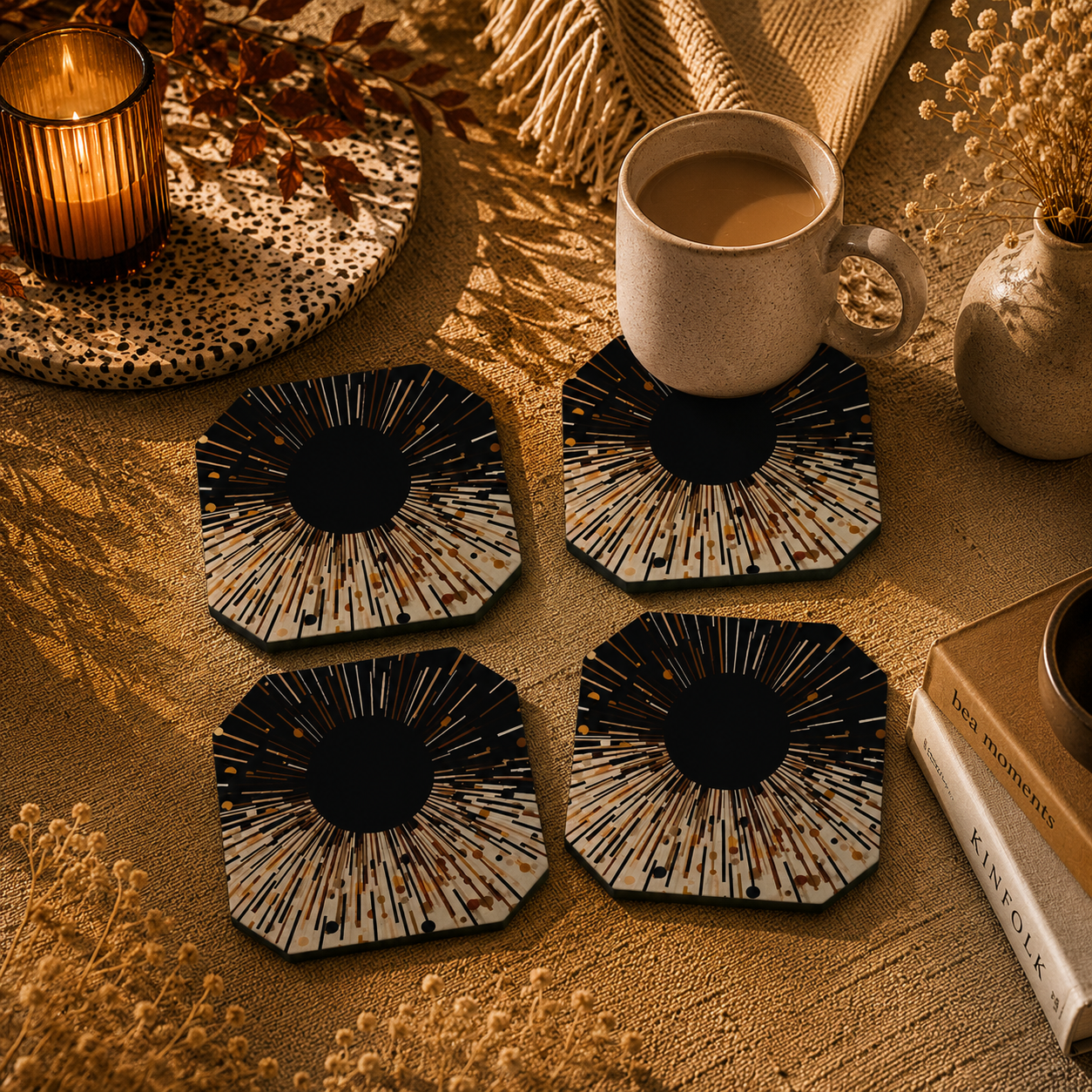 Nature Horizon Coasters Pack of 4
