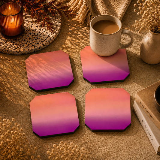 Aurora Glow Coasters Pack of 4