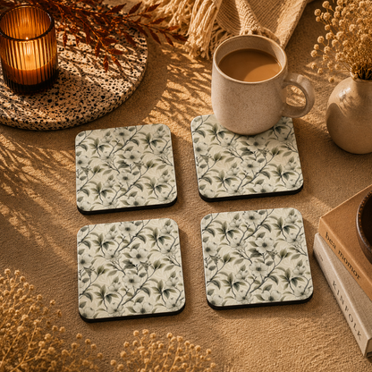 Floral Breeze Coasters Pack of 4