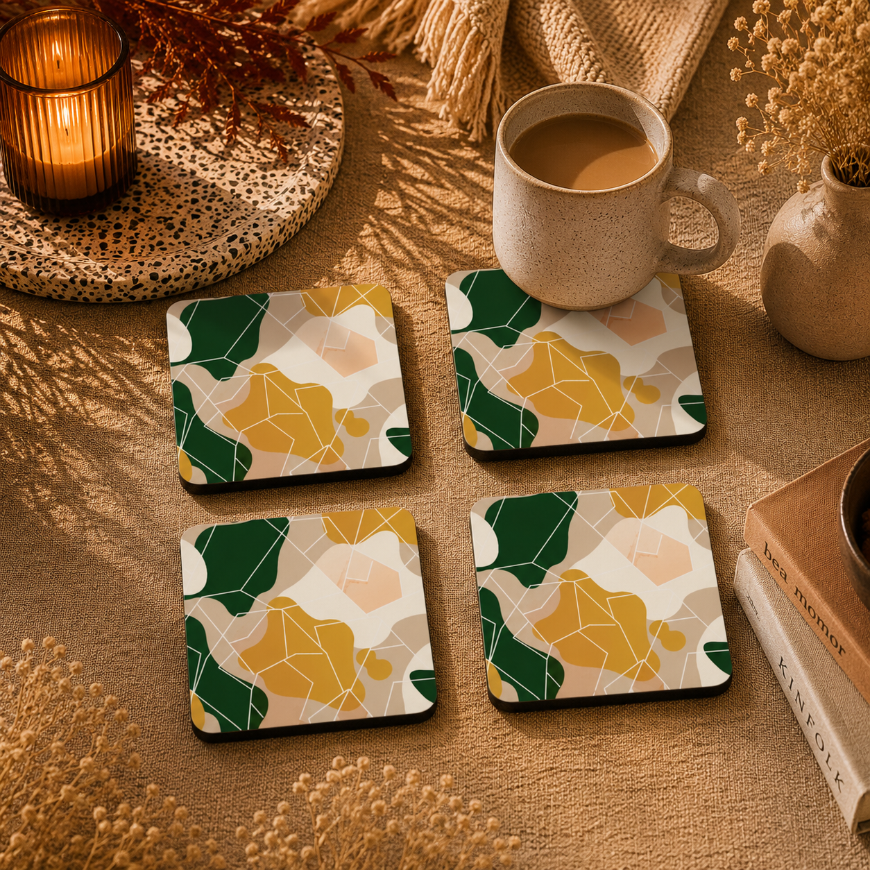 Nature's Melody Coasters Pack of 6