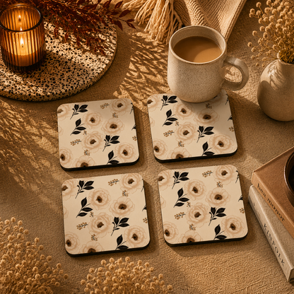 Spring Blossom Coasters Pack of 4