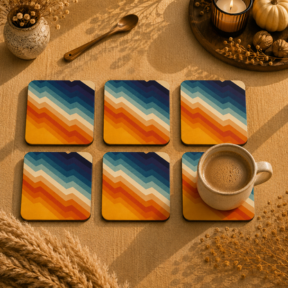 Colorwave Coasters Pack of 6