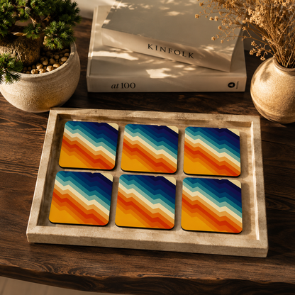 Colorwave Coasters Pack of 6