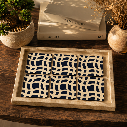 Artisan Weave Coasters Pack of 6