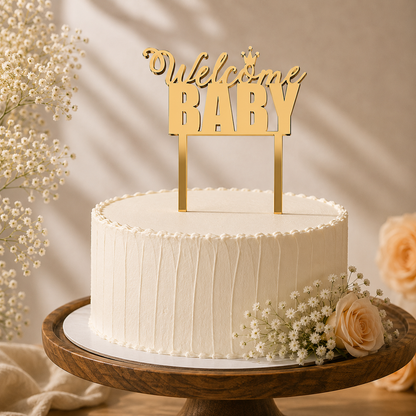Love Script Decorative Cake Topper