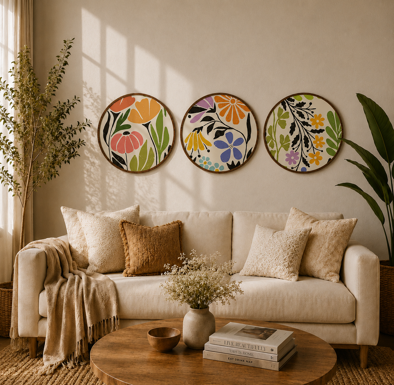Colourful Botanical Wall Art
