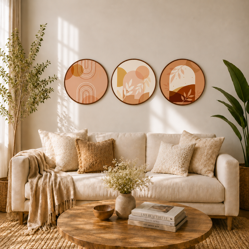 Warm Earth Tone Minimalist
