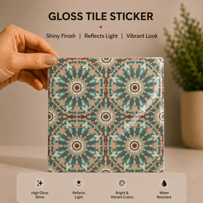 Bohemian Mandala Tile Sticker