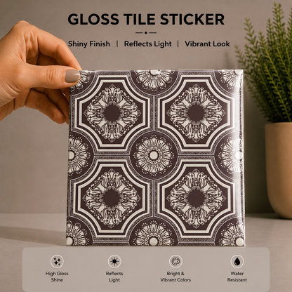 Vintage Victorian Tile Sticker