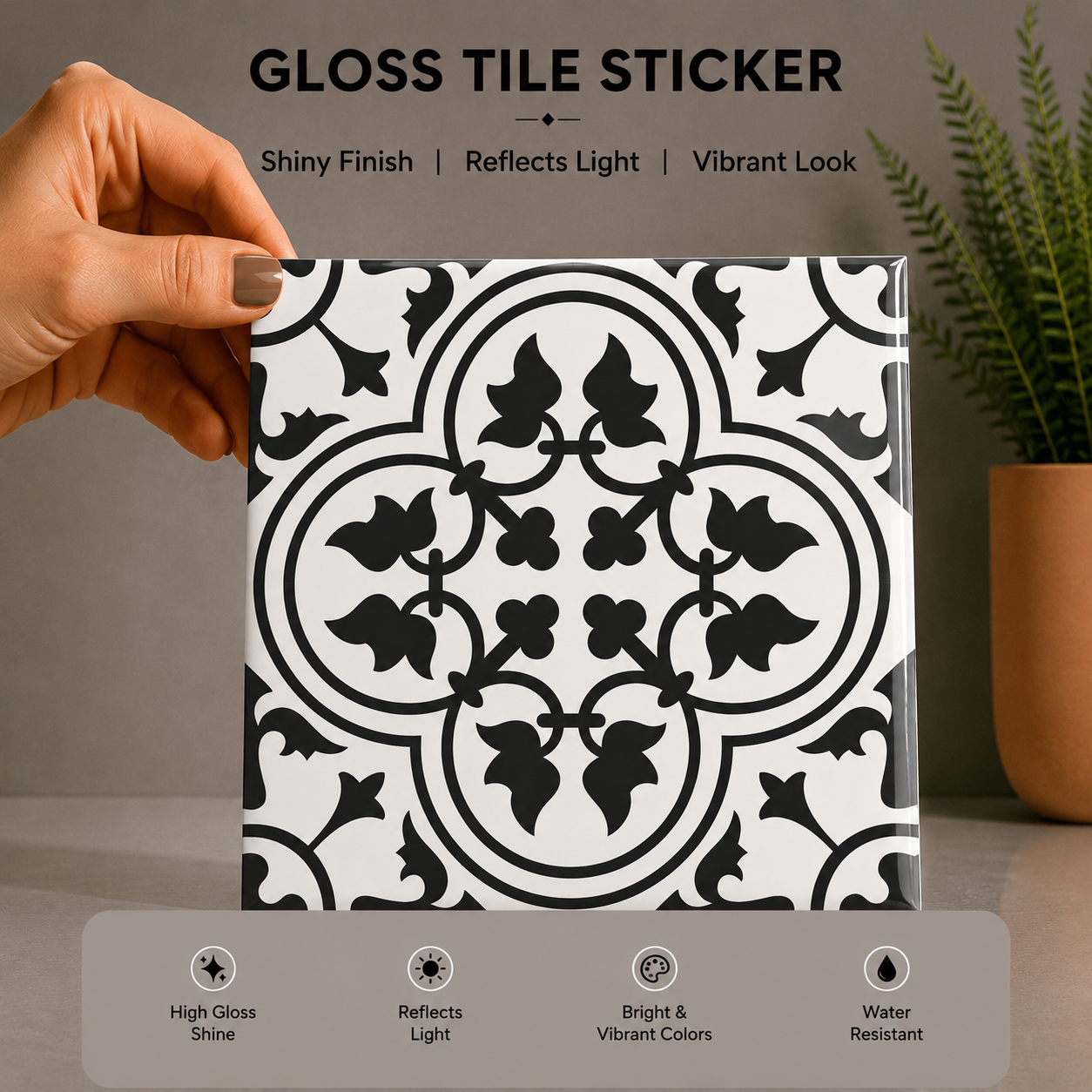 Classic Gothic Tile Sticker