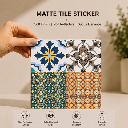 Mediterranean Patchwork Tile Sticker