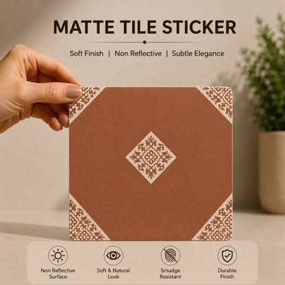Terracotta Heritage Tile Sticker