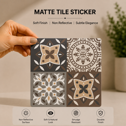 Mediterranean Patchwork Tile Sticker