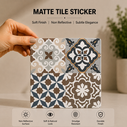 Mediterranean Patchwork Tile Sticker