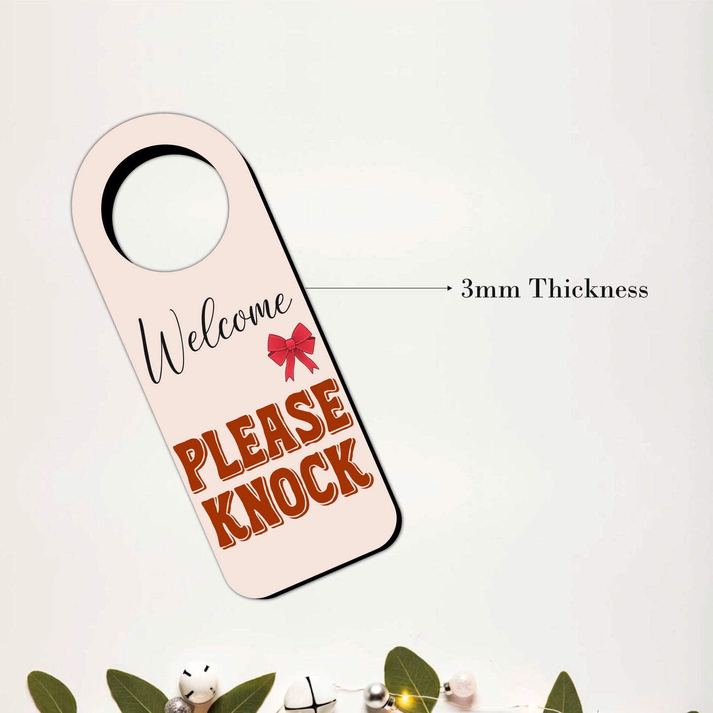 Please Do Not Disturb Wooden Door Hanger Sign Board
