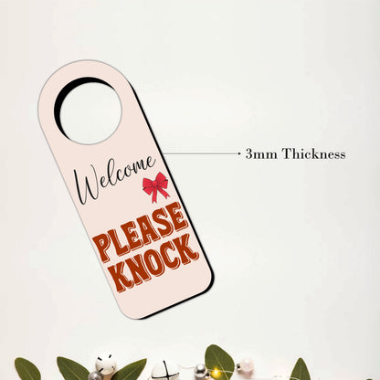 Please Do Not Disturb Wooden Door Hanger Sign Board