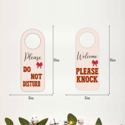 Please Do Not Disturb Wooden Door Hanger Sign Board