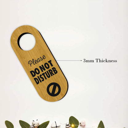 Please I Need Rest Wooden Door Hanger Sign Board