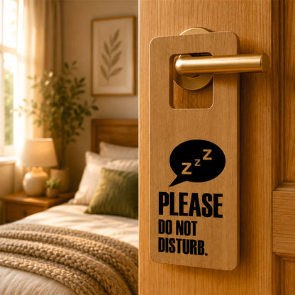 Available Now Wooden Door Hanger Sign Board