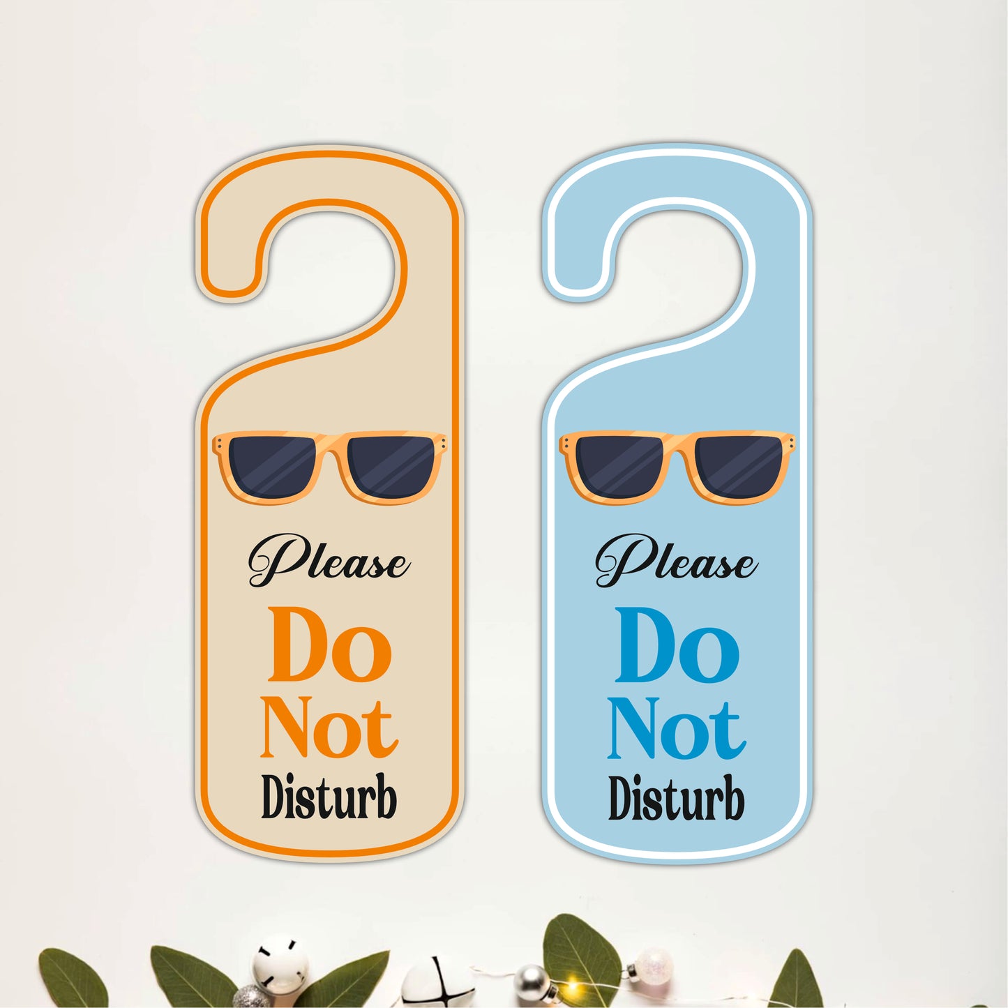 Please Do Not Disturb Sunglasses Door Hanger Sign Board