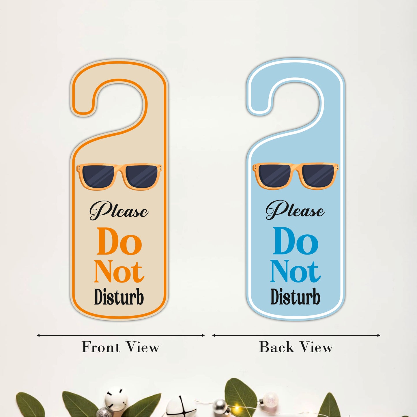 Please Do Not Disturb Sunglasses Door Hanger Sign Board