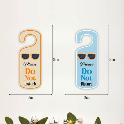 Please Do Not Disturb Sunglasses Door Hanger Sign Board
