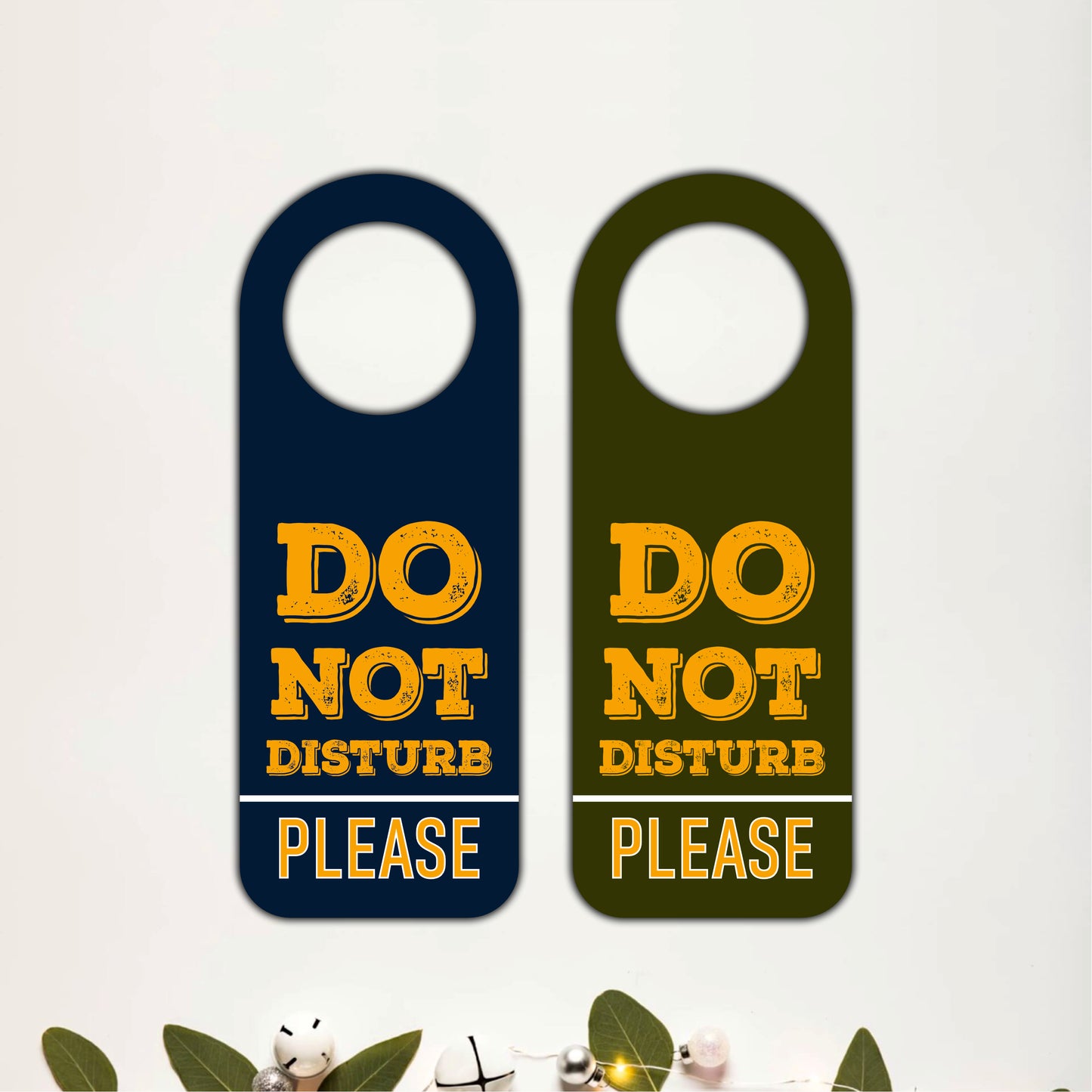 Do Not Disturb Please Wooden Door Hanger Sign Board