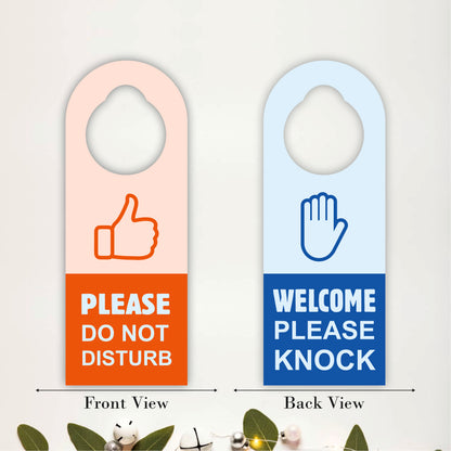 Please Do Not Disturb Wooden Door Hanger Sign Board