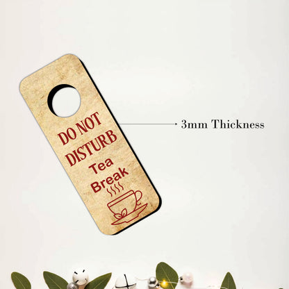 Do Not Disturb Unless You Have Cupcake Wooden Door Hanger Sign Board
