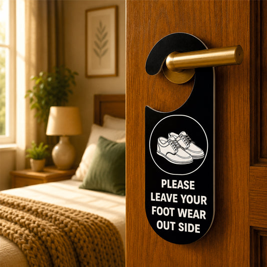 Platform 9¾ Do Not Enter Wooden Door Hanger Sign Board