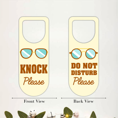 Do Not Disturb Please Wooden Door Hanger Sign Board