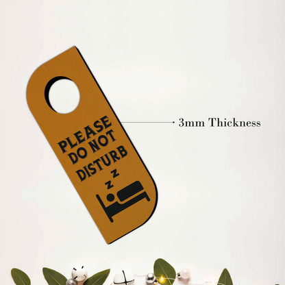Room Service Please Wooden Door Hanger Sign Board