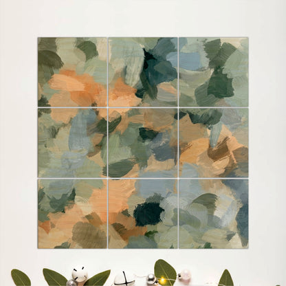 Artistic Abstract Brushstroke Wall Art