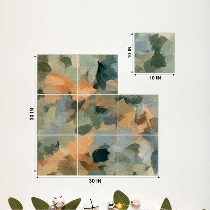 Artistic Abstract Brushstroke Wall Art