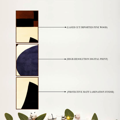 Contemporary Minimalist Wooden Wall Art