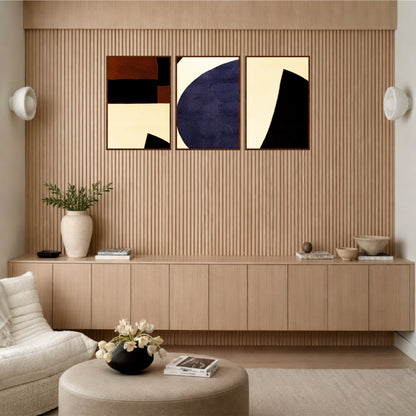 Contemporary Minimalist Wooden Wall Art