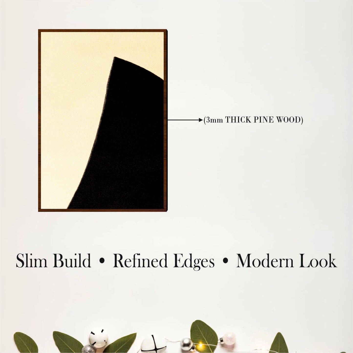 Contemporary Minimalist Wooden Wall Art
