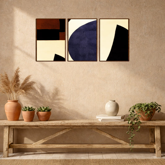 Contemporary Minimalist Wooden Wall Art