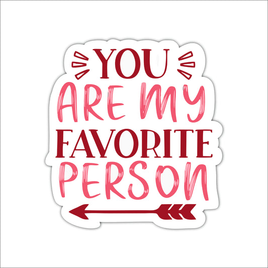 You Are My Favorite Person Romantic Wooden Wall Art