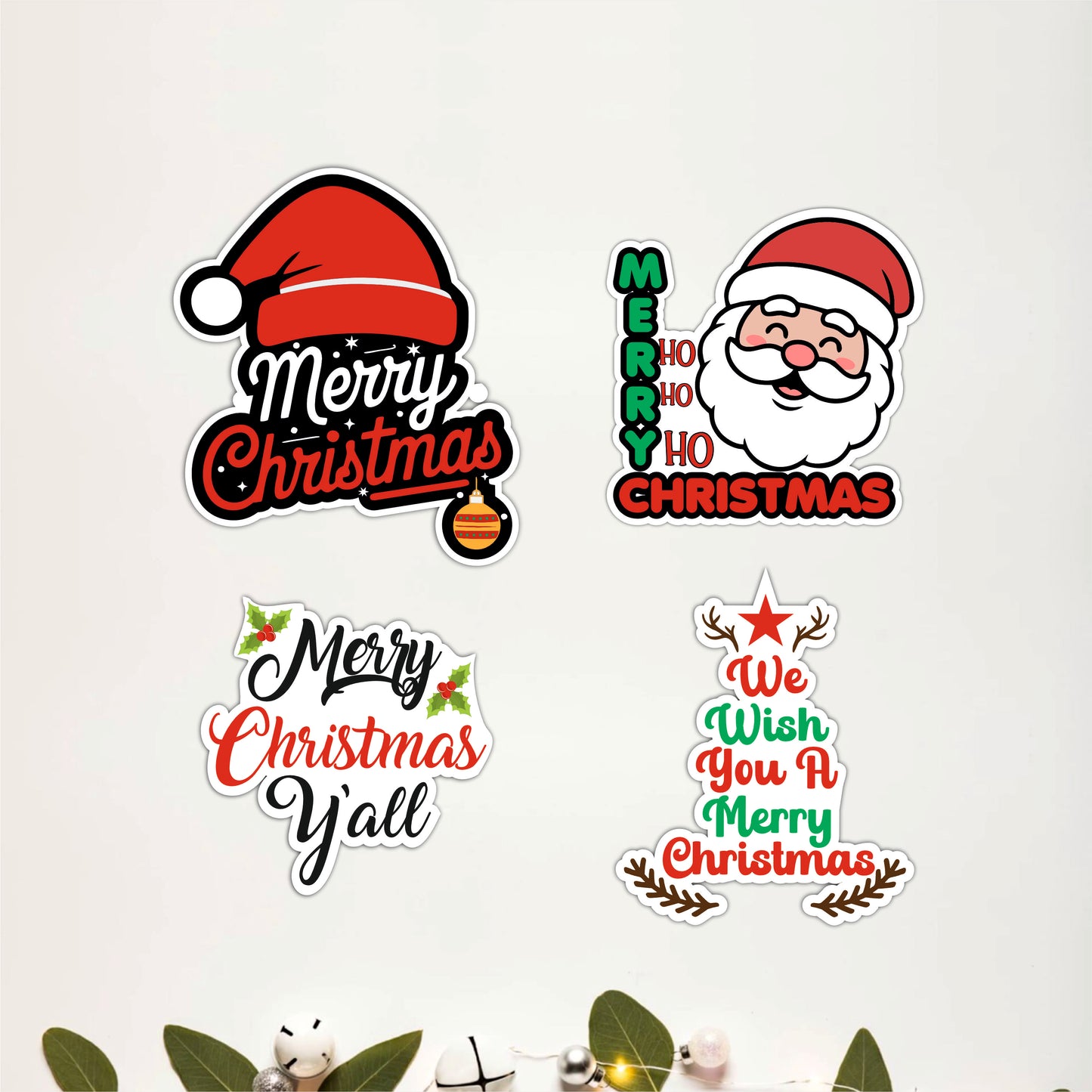We Wish You a Merry Christmas Wooden Wall Art