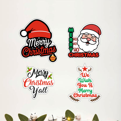 We Wish You a Merry Christmas Wooden Wall Art