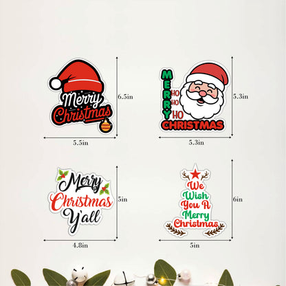 We Wish You a Merry Christmas Wooden Wall Art