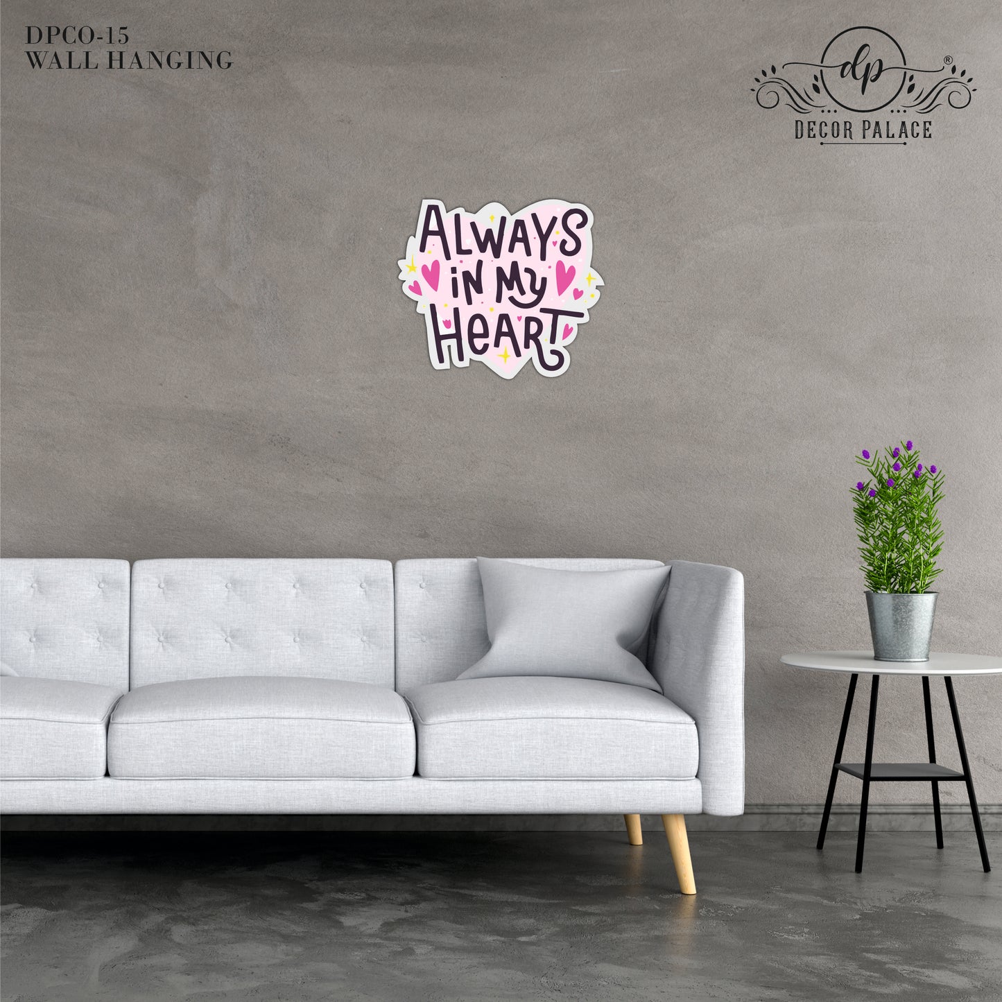 Always In My Heart Wall Art