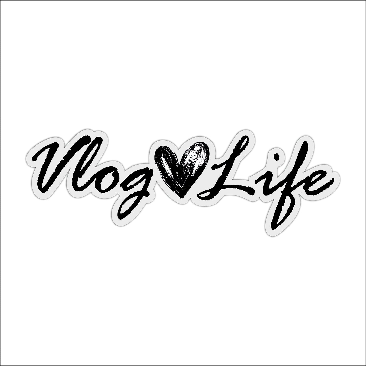 Vlog Life Wooden Wall Art