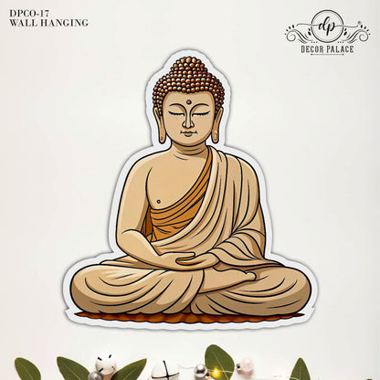Zen Buddha Wooden Wall Art