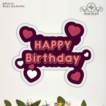 Happy Birthday Celebration Wall Art